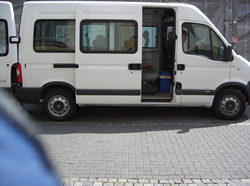 Abfahrt zum Junggesellenabschied